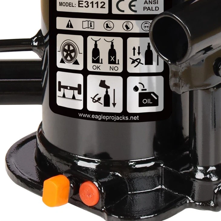 12 Ton Welded Bottle Jack